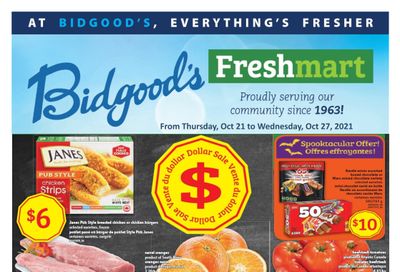 Bidgood's Flyer October 21 to 27