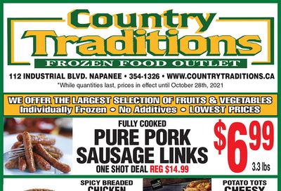 Country Traditions Flyer October 21 to 28