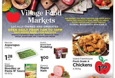 Village Food Market Flyer March 18 to 24