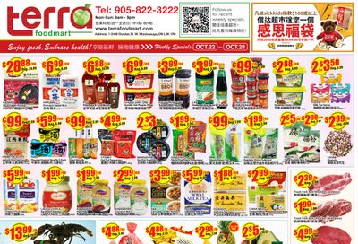 Terra Foodmart Flyer October 22 to 28