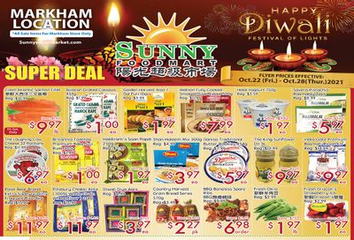 Sunny Foodmart (Markham) Flyer October 22 to 28