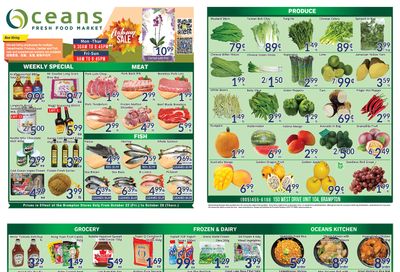 Oceans Fresh Food Market (Brampton) Flyer October 22 to 28