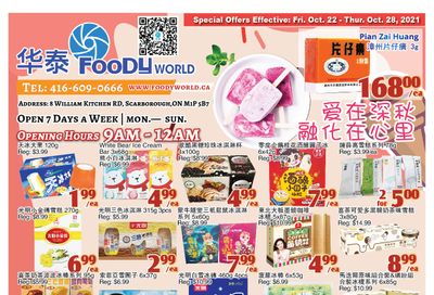 Foody World Flyer October 22 to 28