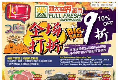 Full Fresh Supermarket Flyer October 22 to 28