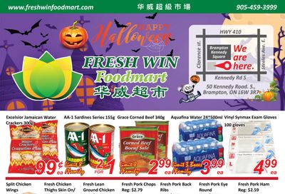 Fresh Win Foodmart Flyer October 22 to 28