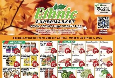 Ethnic Supermarket Flyer October 22 to 28