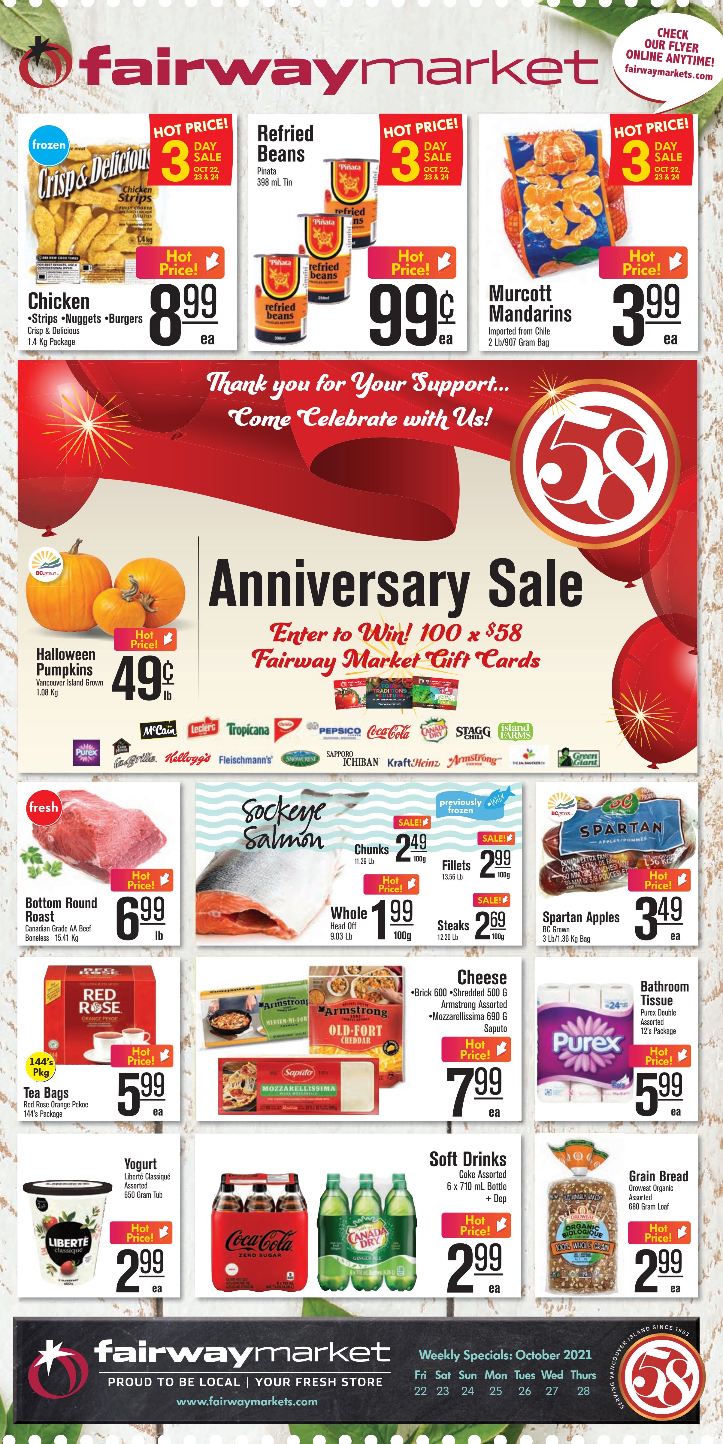 Fairway Market Flyer October 22 to 28