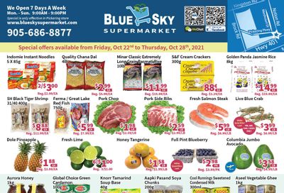 Blue Sky Supermarket (Pickering) Flyer October 22 to 28