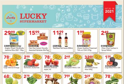 Lucky Supermarket (Calgary) Flyer October 22 to 28