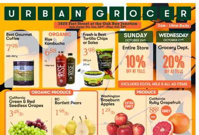 Urban Grocer Flyer October 22 to 28