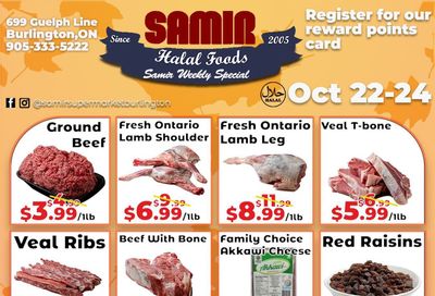 Samir Supermarket Flyer October 22 to 24