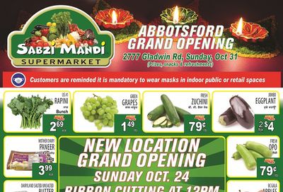 Sabzi Mandi Supermarket Flyer October 22 to 27