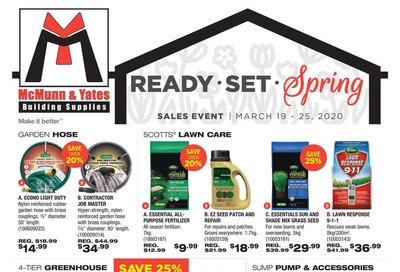 McMunn & Yates Building Supplies Flyer March 19 to 25