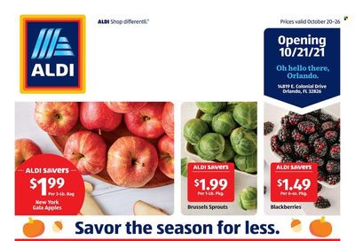 ALDI (FL) Weekly Ad Flyer October 25 to November 1