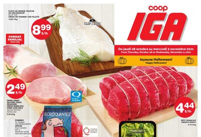 Coop IGA Flyer October 28 to November 3