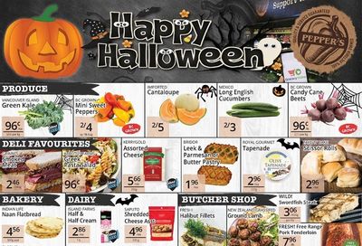 Pepper's Foods Flyer October 26 to November 1