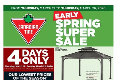 Canadian Tire (ON) Flyer March 19 to 26