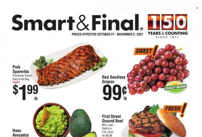 Smart & Final (AZ, CA) Weekly Ad Flyer October 27 to November 3