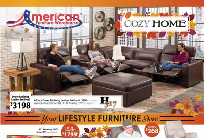 American Furniture Warehouse (AZ, CO, TX) Weekly Ad Flyer October 27 to November 3