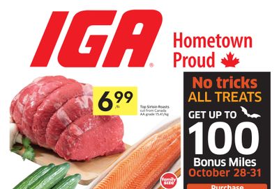 IGA (SK, MB & ON) Flyer October 28 to November 3