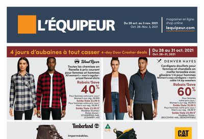 L'Equipeur Flyer October 28 to November 3