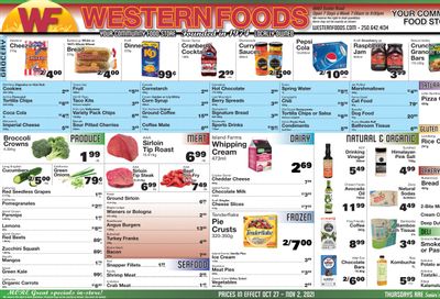 Western Foods Flyer October 27 to November 2