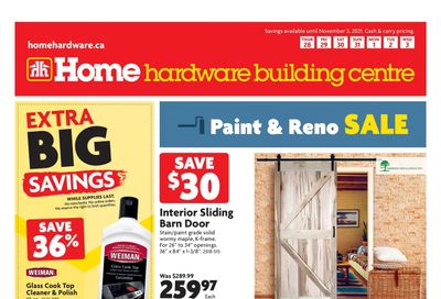 Home Hardware Building Centre (Atlantic) Flyer October 28 to November 3