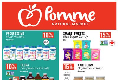 Pomme Natural Market Monthly Flyer October 28 to December 1