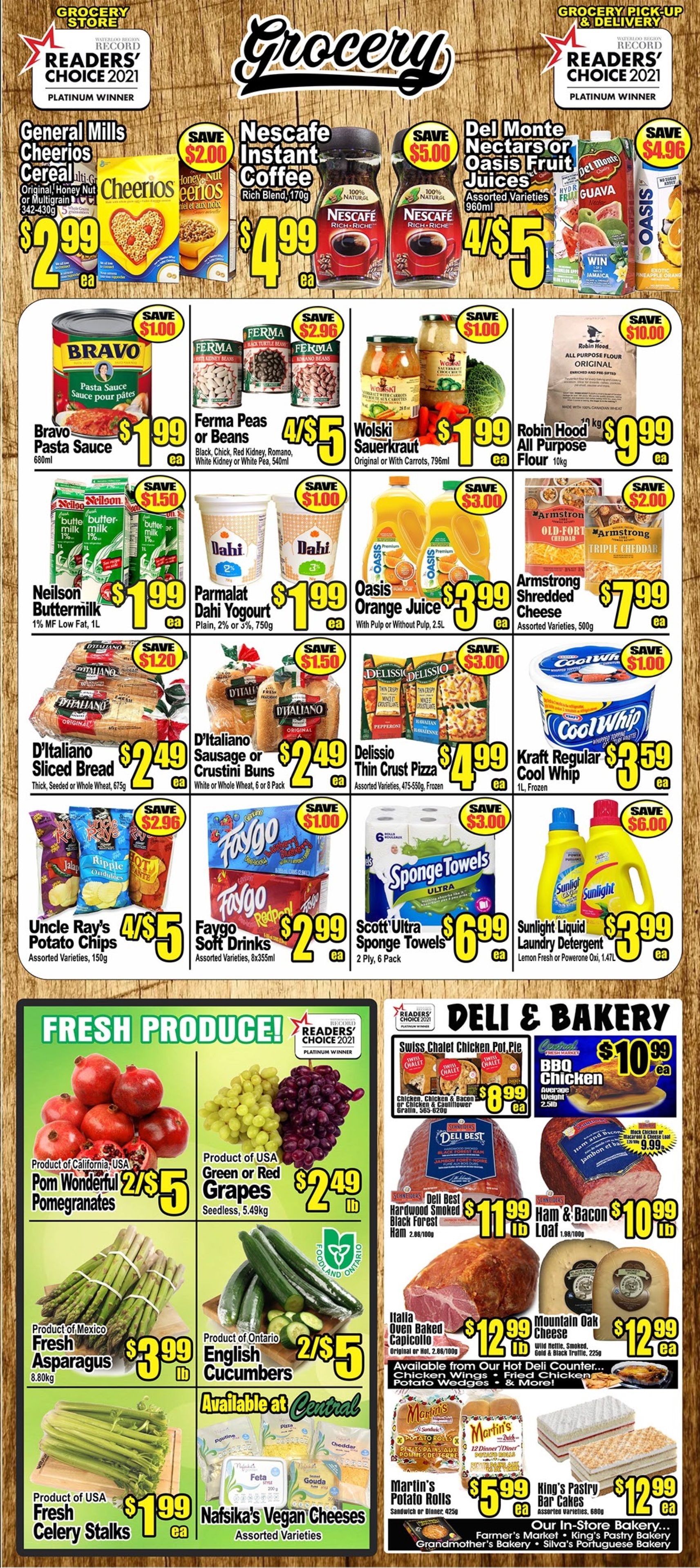 Central Fresh Market Flyer October 28 to November 4