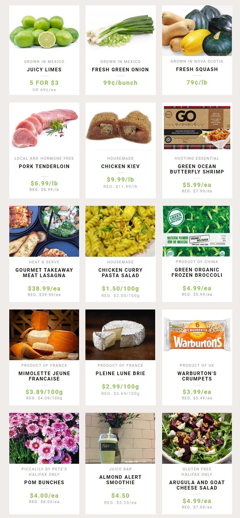 Pete's Fine Foods Flyer October 28 to November 3