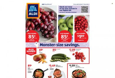 ALDI Weekly Ad Flyer October 28 to November 4
