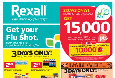 Rexall (West) Flyer October 29 to November 4