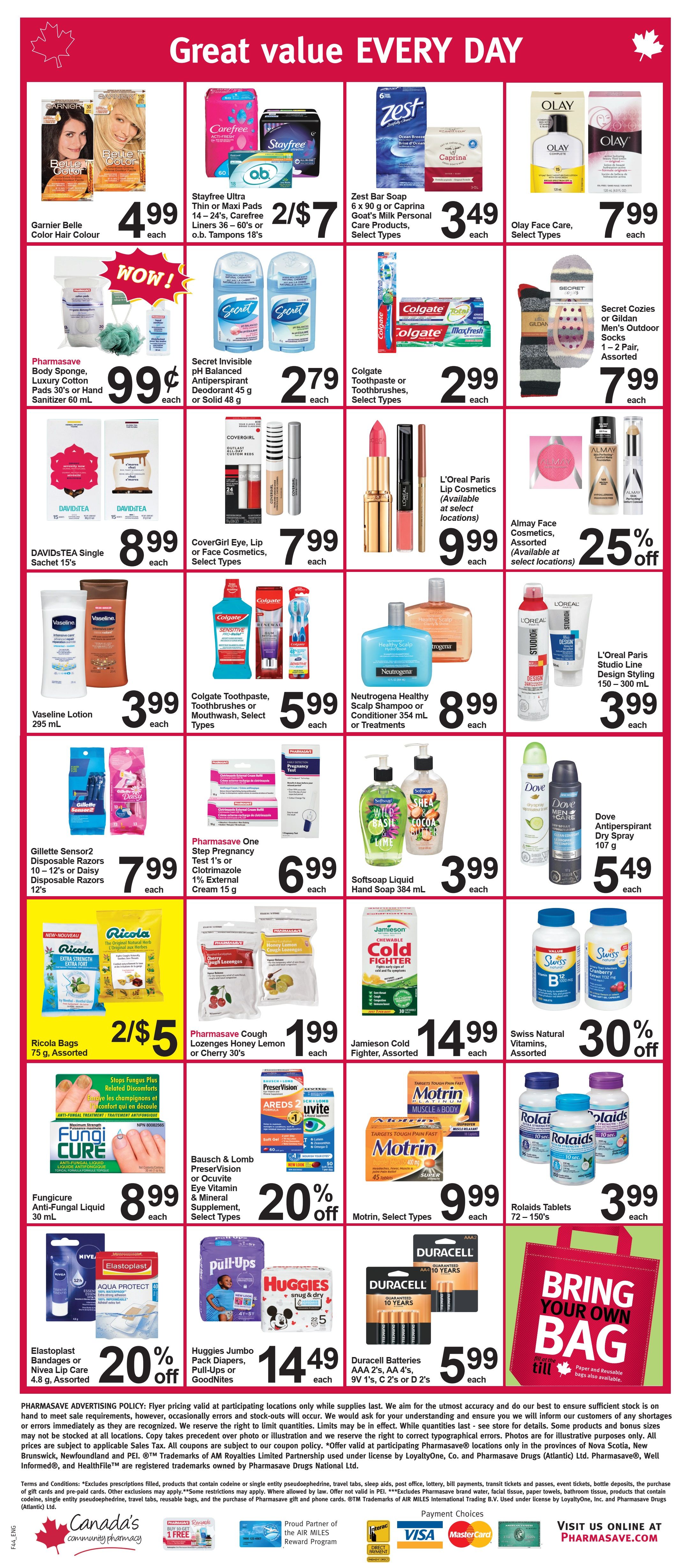 Pharmasave (Atlantic) Flyer October 29 to November 4