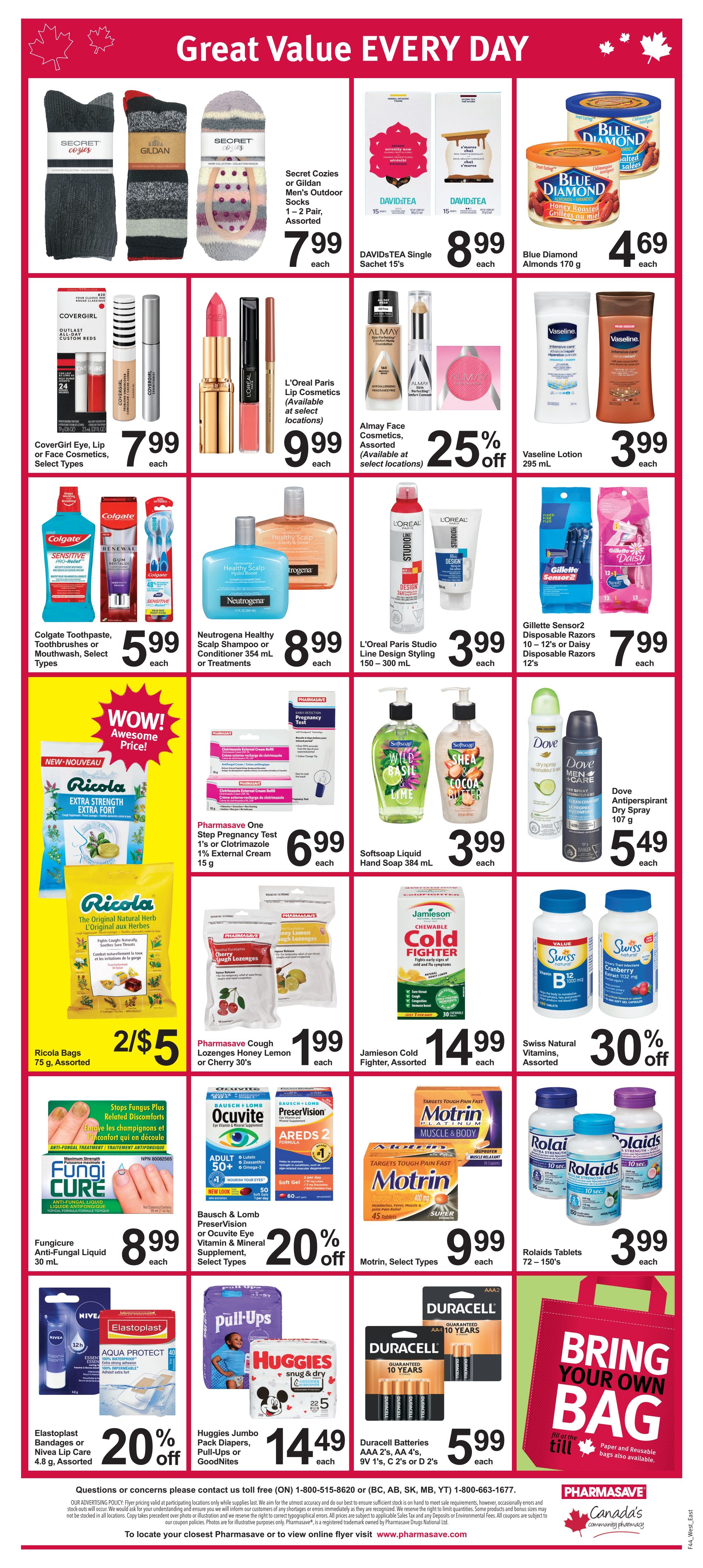 Pharmasave (ON) Flyer October 29 to November 4
