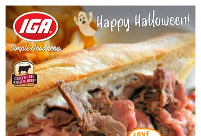 IGA Stores of BC Flyer October 29 to November 4