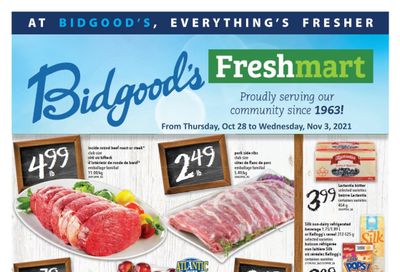 Bidgood's Flyer October 28 to November 3