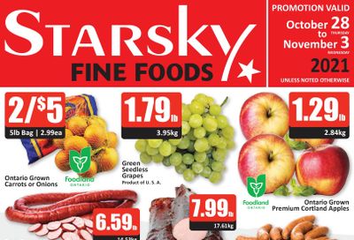 Starsky Foods Flyer October 28 to November 3