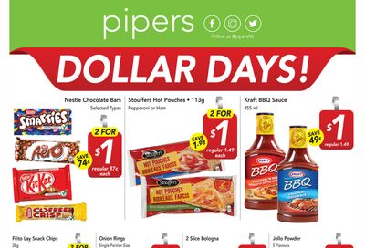 Pipers Superstore Flyer October 28 to November 3