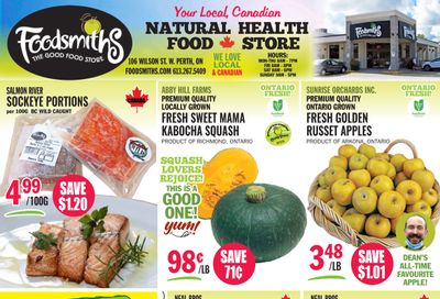 Foodsmiths Flyer October 28 to November 4