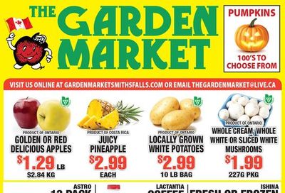 The Garden Market Flyer October 29 to November 4