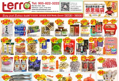 Terra Foodmart Flyer October 29 to November 4