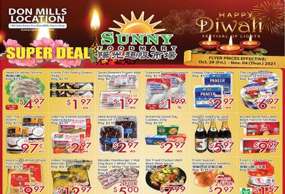 Sunny Foodmart (Don Mills) Flyer October 29 to November 4