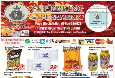 Superking Supermarket (London) Flyer October 29 to November 4