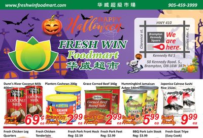 Fresh Win Foodmart Flyer October 29 to November 4