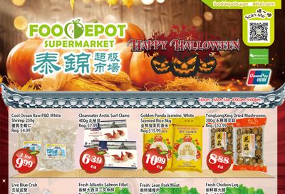 Food Depot Supermarket Flyer October 29 to November 4