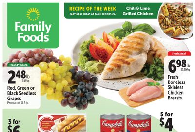 Family Foods Flyer October 29 to November 4