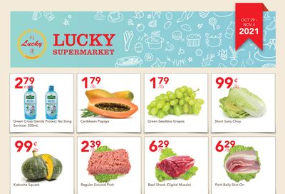 Lucky Supermarket (Winnipeg) Flyer October 29 to November 4