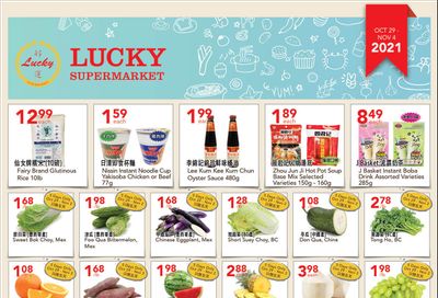 Lucky Supermarket (Calgary) Flyer October 29 to November 4