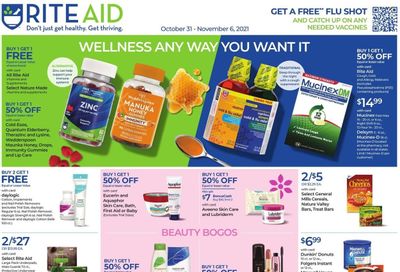 RITE AID Weekly Ad Flyer October 29 to November 5