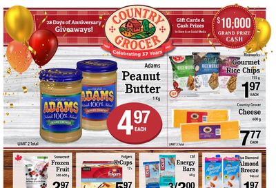 Country Grocer Flyer October 29 to November 4